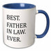 image of 15oz Two-Tone Blue Mug