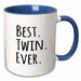 image of 15oz Two-Tone Blue Mug