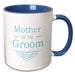 image of 11oz Two-Tone Blue Mug