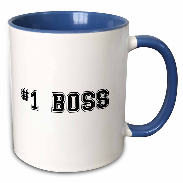 image of 11oz Two-Tone Blue Mug