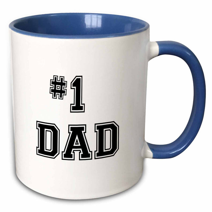 image of 15oz Two-Tone Blue Mug