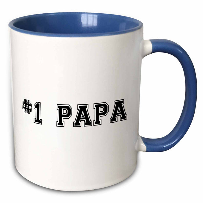 image of 11oz Two-Tone Blue Mug