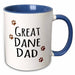 image of 15oz Two-Tone Blue Mug