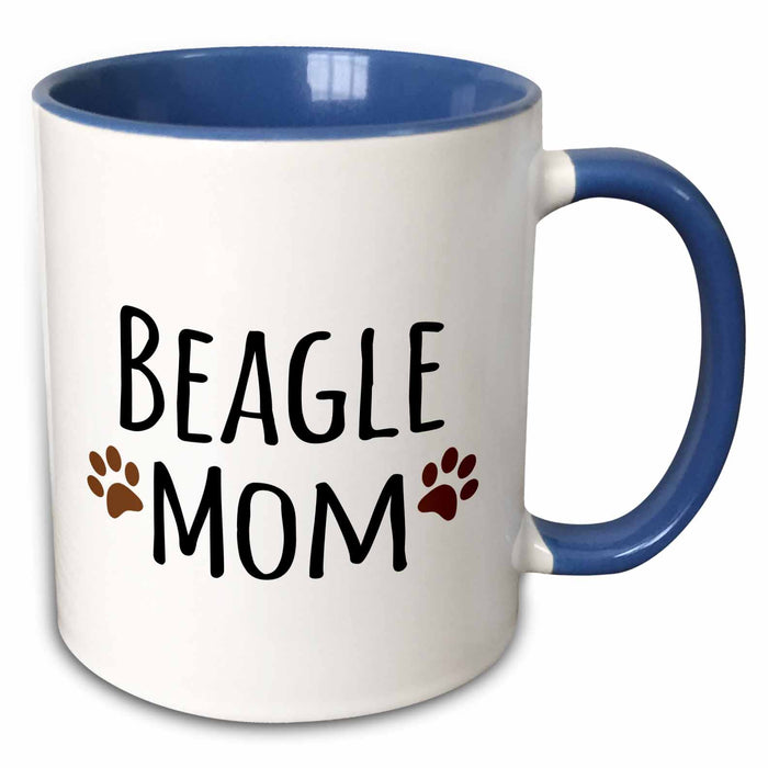 image of 11oz Two-Tone Blue Mug