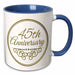 image of 15oz Two-Tone Blue Mug