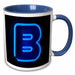 image of 15oz Two-Tone Blue Mug