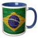 image of 11oz Two-Tone Blue Mug