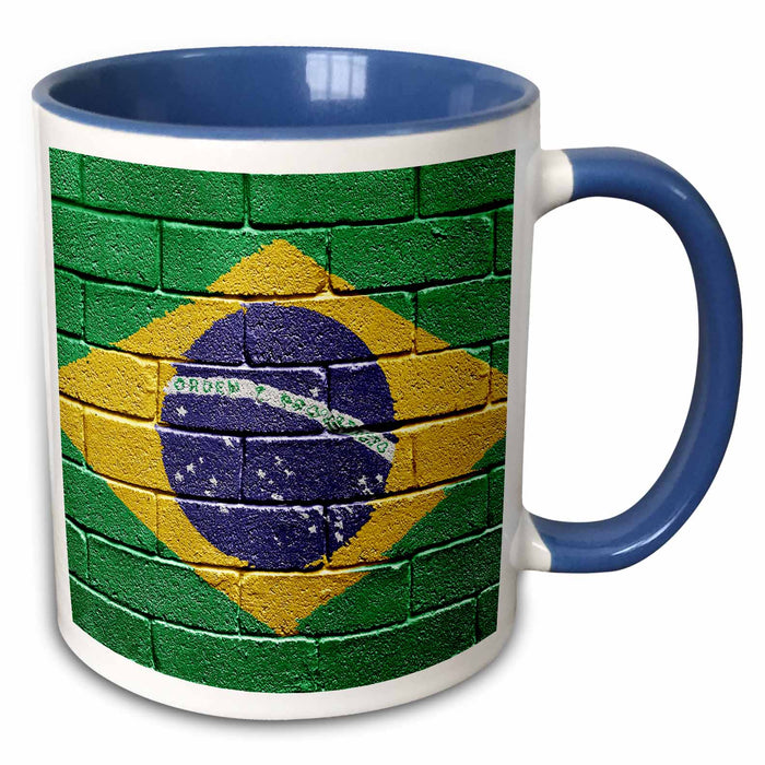 image of 15oz Two-Tone Blue Mug