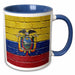 image of 11oz Two-Tone Blue Mug