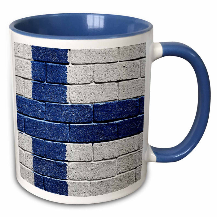 image of 15oz Two-Tone Blue Mug