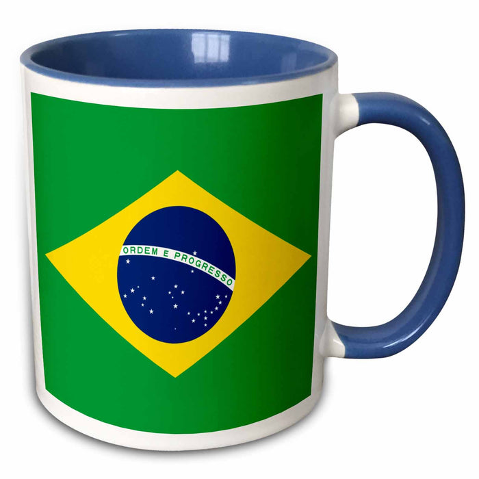 image of 11oz Two-Tone Blue Mug