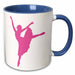 image of 11oz Two-Tone Blue Mug