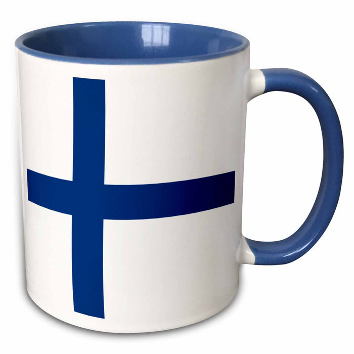image of 15oz Two-Tone Blue Mug