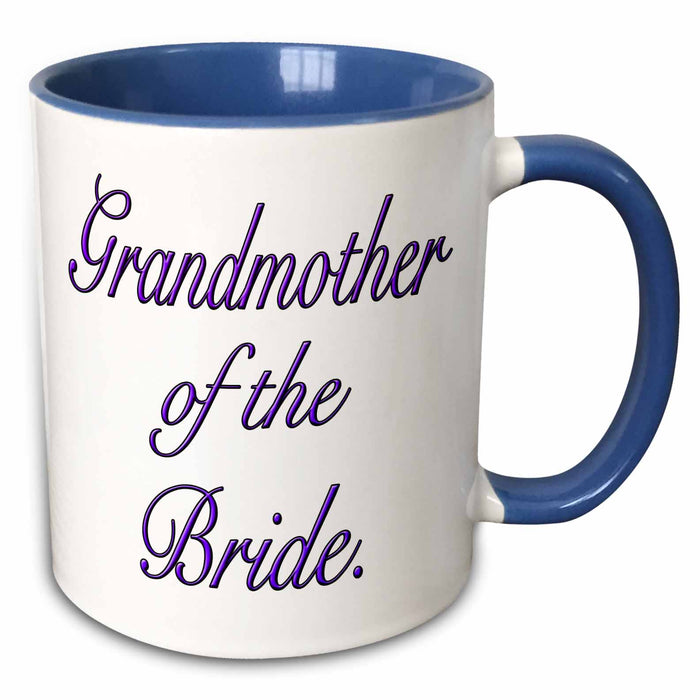 image of 15oz Two-Tone Blue Mug