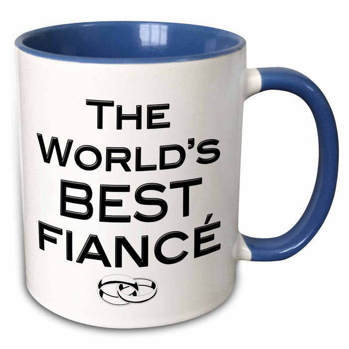 image of 15oz Two-Tone Blue Mug