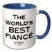 image of 11oz Two-Tone Blue Mug