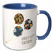 image of 11oz Two-Tone Blue Mug