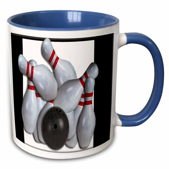 image of 15oz Two-Tone Blue Mug