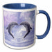 image of 11oz Two-Tone Blue Mug