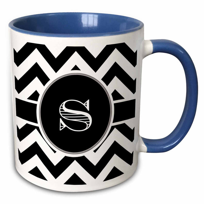 image of 15oz Two-Tone Blue Mug