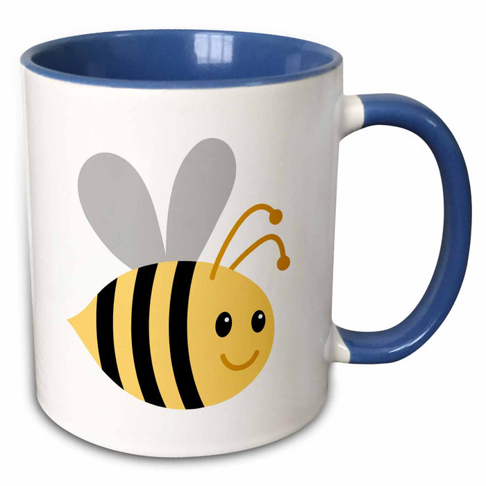 image of 11oz Two-Tone Blue Mug