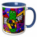 image of 15oz Two-Tone Blue Mug