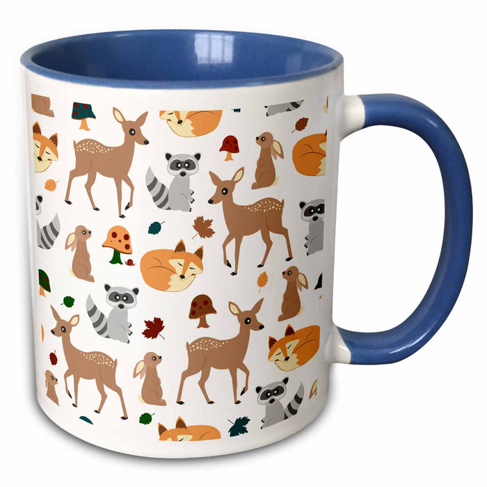 image of 15oz Two-Tone Blue Mug