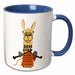 image of 15oz Two-Tone Blue Mug