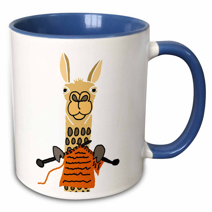 image of 11oz Two-Tone Blue Mug