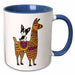 image of 11oz Two-Tone Blue Mug