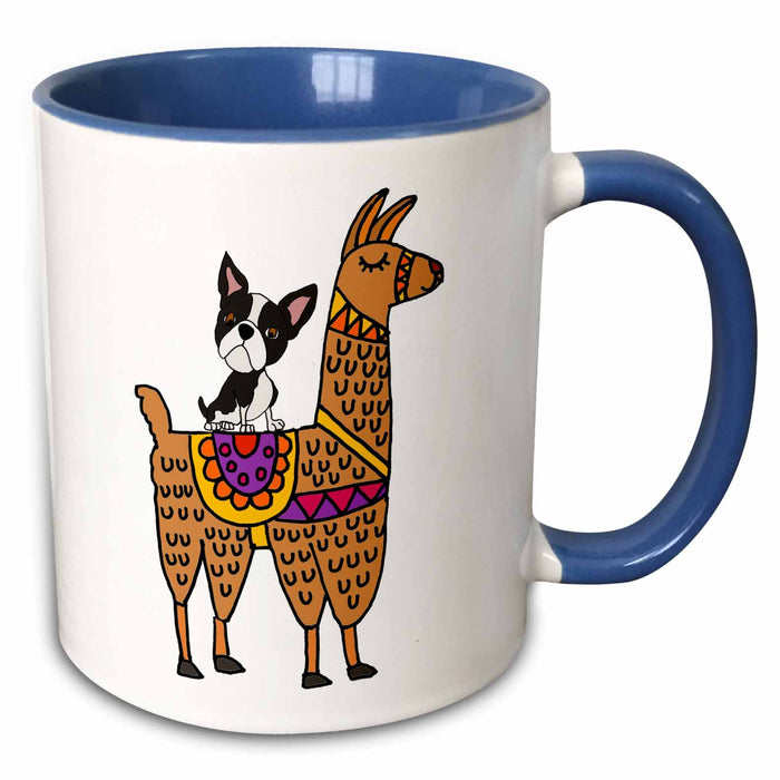 image of 15oz Two-Tone Blue Mug