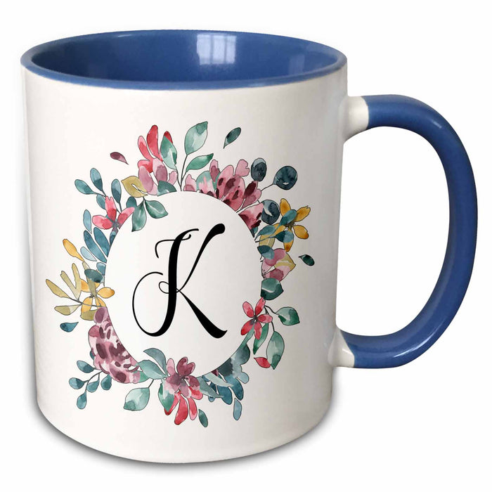 image of 15oz Two-Tone Blue Mug