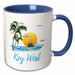 image of 11oz Two-Tone Blue Mug