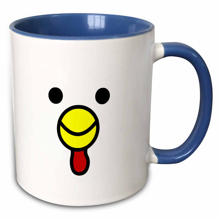 image of 15oz Two-Tone Blue Mug