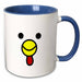 image of 11oz Two-Tone Blue Mug