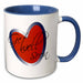 image of 15oz Two-Tone Blue Mug