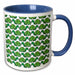 image of 11oz Two-Tone Blue Mug