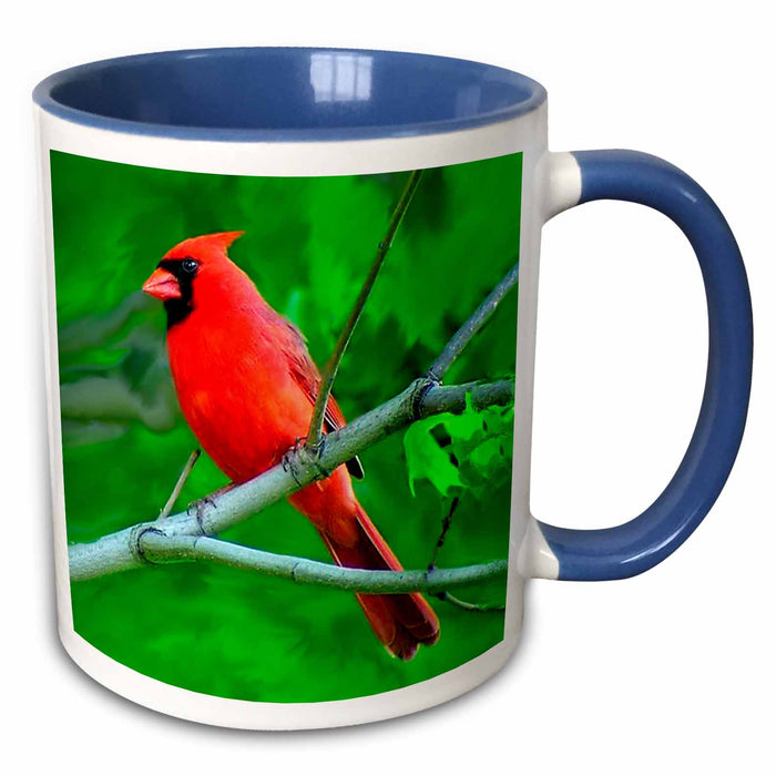 image of 11oz Two-Tone Blue Mug