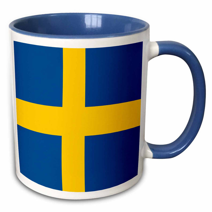 image of 11oz Two-Tone Blue Mug