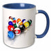 image of 15oz Two-Tone Blue Mug