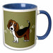 image of 15oz Two-Tone Blue Mug