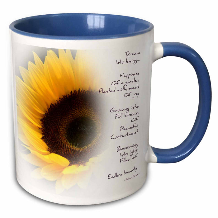 image of 15oz Two-Tone Blue Mug