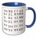 image of 15oz Two-Tone Blue Mug