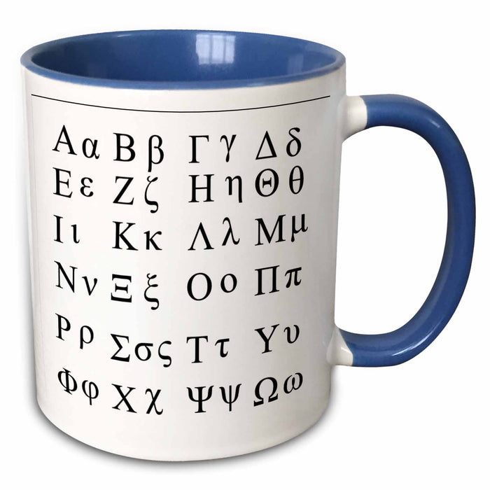 image of 11oz Two-Tone Blue Mug