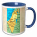 image of 15oz Two-Tone Blue Mug