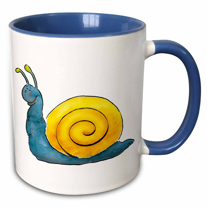 image of 15oz Two-Tone Blue Mug