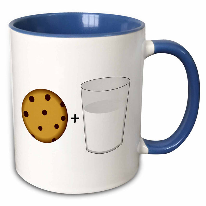 image of 11oz Two-Tone Blue Mug