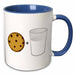 image of 11oz Two-Tone Blue Mug