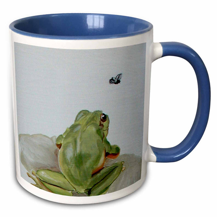 image of 15oz Two-Tone Blue Mug