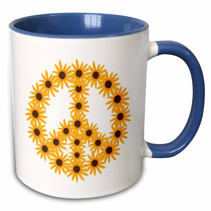 image of 11oz Two-Tone Blue Mug